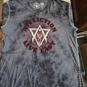 Affliction Gray Men's T-Shirt